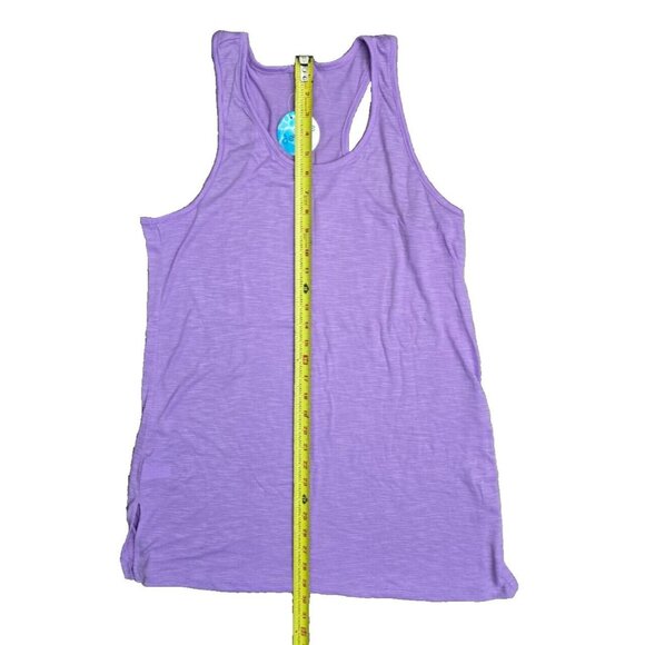 Decree Women's Lavender Fields Purple Splash Tank Top - Picture 3 of 6